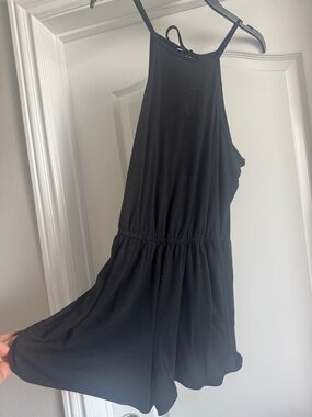 Joe B Black Swim Coverup Romper